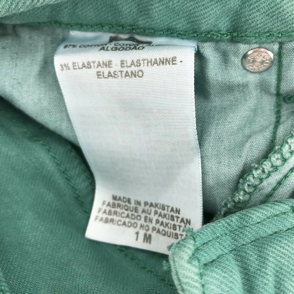 Levis 535 Legging Skinny Jeans Size 1 Medium Green - Picture 5 of 6